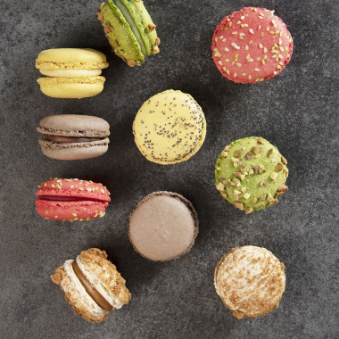 Boite de 5 macarons 