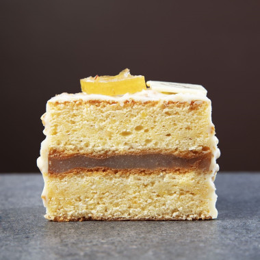 Part de cake citron 