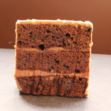 Part de cake tout choco