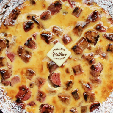 Tarte rhubarbe